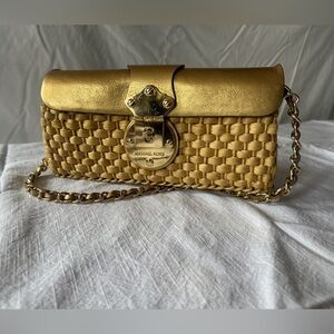 Michael Kors raffia bag